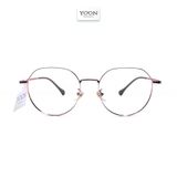 Gọng Kính Lục Giác Unisex Titanium - Yoon T35305 Y323