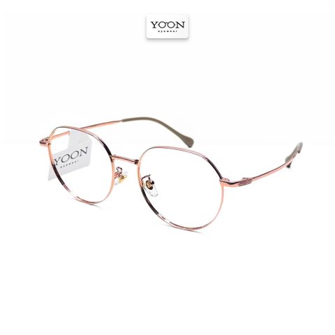 Gọng Kính Lục Giác Unisex Titanium - Yoon T35305 Y323