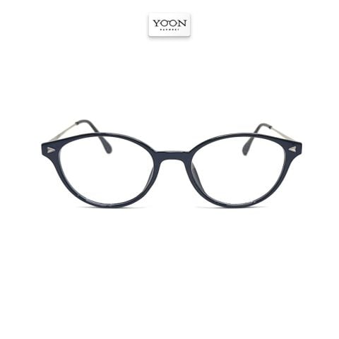 Gọng Kính Oval Nữ Nhựa Kim Loại - Yoon TR30319 Y409