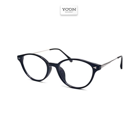 Gọng Kính Oval Nữ Nhựa Kim Loại - Yoon TR30319 Y409