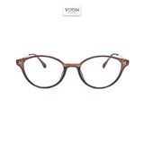 Gọng Kính Oval Nữ Nhựa Kim Loại - Yoon TR30319 Y409