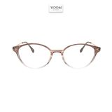 Gọng Kính Oval Nữ Nhựa Kim Loại - Yoon TR30319 Y409