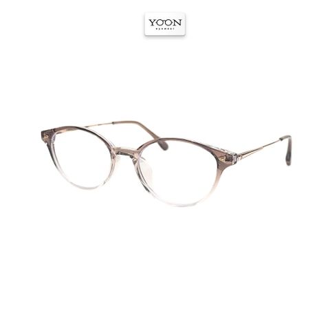 Gọng Kính Oval Nữ Nhựa Kim Loại - Yoon TR30319 Y409