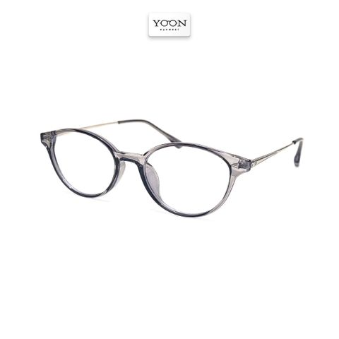 Gọng Kính Oval Nữ Nhựa Kim Loại - Yoon TR30319 Y409