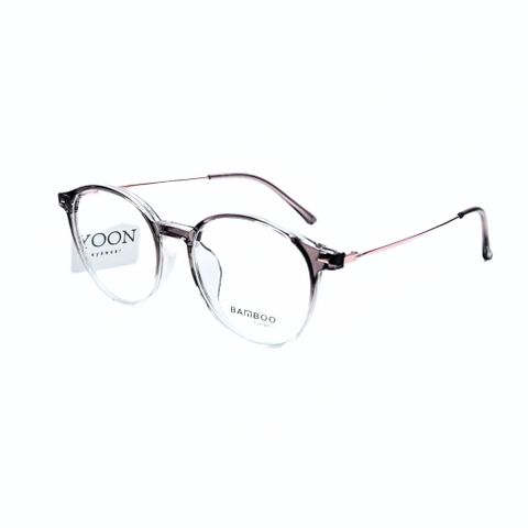 Gọng Kính Tròn Unisex Nhựa Kim Loại - Yoon TR1598 Y254
