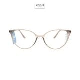 Gọng Kính Mắt Mèo Nữ Nhựa Kim Loại - Yoon TR8290 Y391