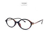 Gọng Kính Oval Nữ Nhựa Kim Loại - Yoon TR86060 Y414