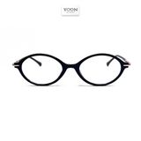 Gọng Kính Oval Nữ Nhựa Kim Loại - Yoon TR86060 Y414