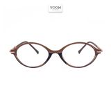 Gọng Kính Oval Nữ Nhựa Kim Loại - Yoon TR86060 Y414
