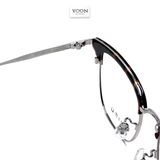Gọng Kính Nửa Viền Unisex Nhựa Kim Loại - Yoon YF5227 Y397