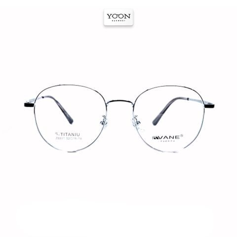 Gọng Kính Tròn Unisex Titanium - Yoon Z8811 Y253