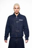  AK03 - MAZIC METAL-CLOSURE DENIM JACKET 