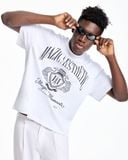  AT07 - "MAZIC" AESTHETIC CLASSY BOXY TEE 