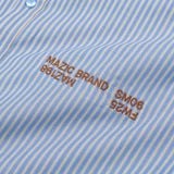  SM06 - "MAZIC" FW25 URBAN BLUE LINES BOXY SHIRT 