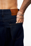  QJ01 - "MAZIC" URBAN DENIM BAGGY JEANS 