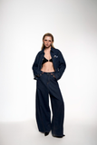  QJ01 - "MAZIC" URBAN DENIM BAGGY JEANS 