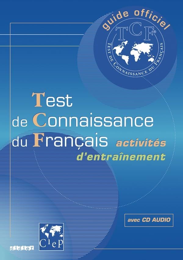  Test De Connaissance Du Francais (Tcf) - Edition 2002 - Livre + Cd Audio 