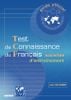  Test De Connaissance Du Francais (Tcf) - Edition 2002 - Livre + Cd Audio 