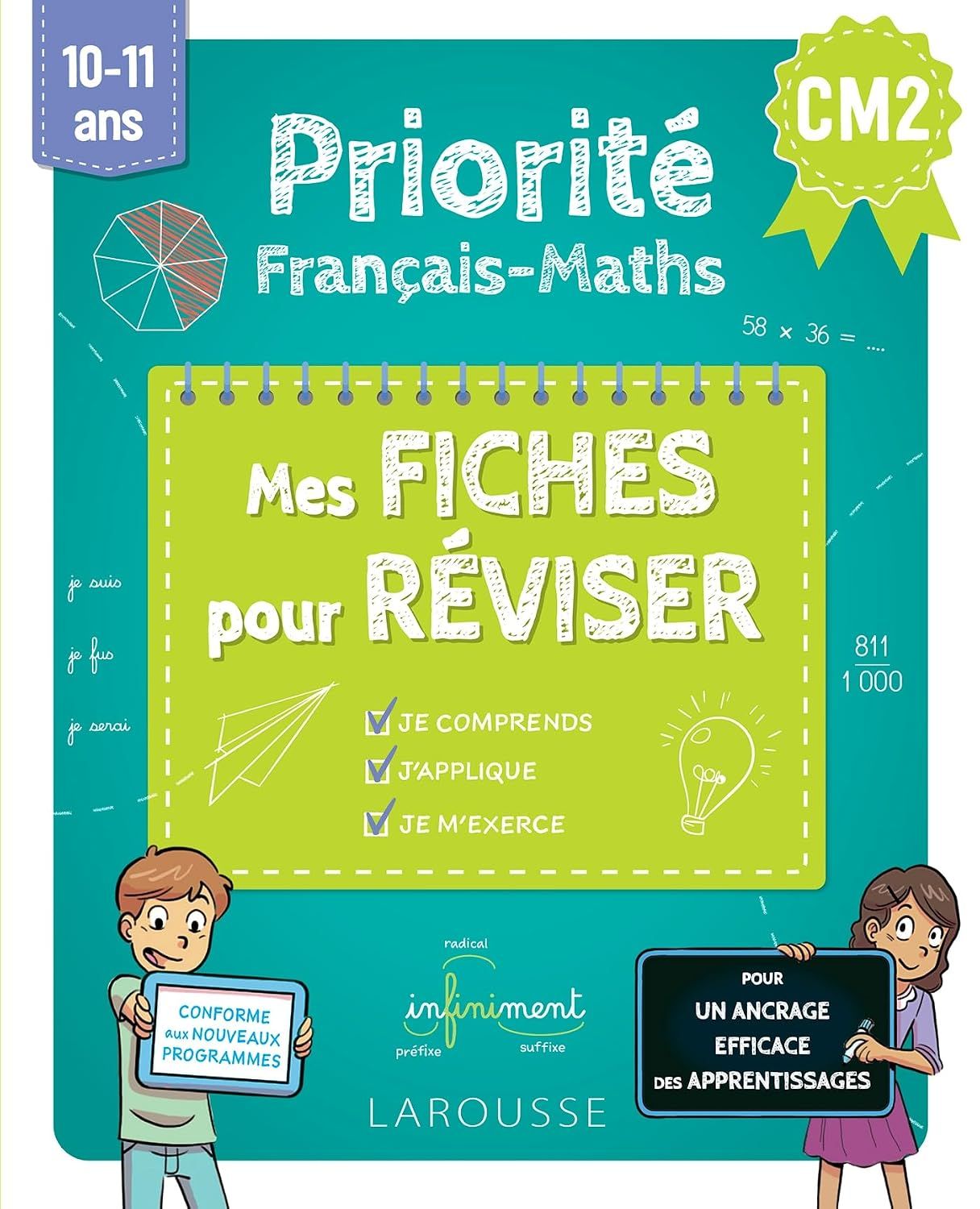  Priorite Francais Maths - Mes Fiches Pour Reviser - Cm2 