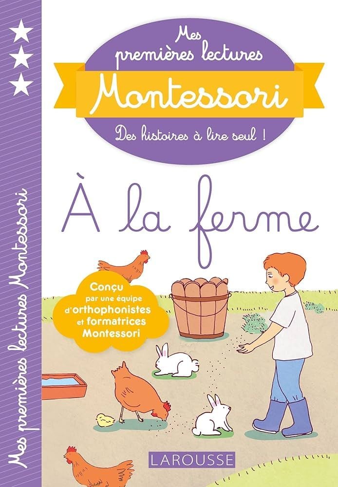  Mes Premieres Lectures Montessori, A La Ferme 