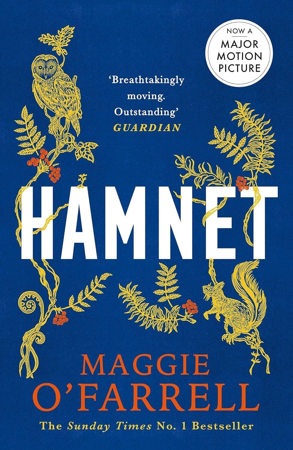  Hamnet : Read the bestselling book before you see the award winning film 