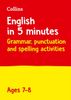 English in 5 Minutes a Day Age 7-8 : Ideal for Use at Home