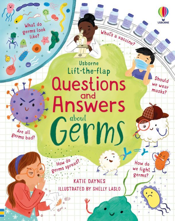  Lift-the-flap Questions and Answers about Germs 