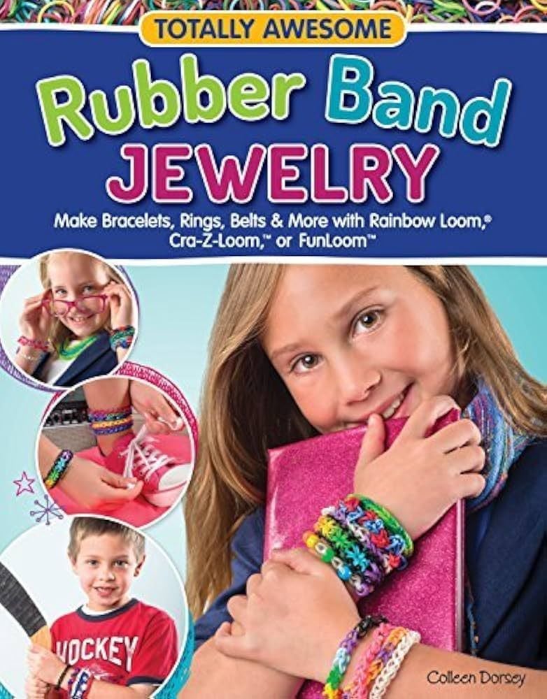  Totally Awesome Rubber Band Jewellery 