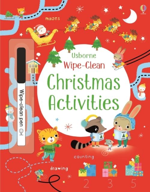  Wipe-Clean: Christmas Activities 