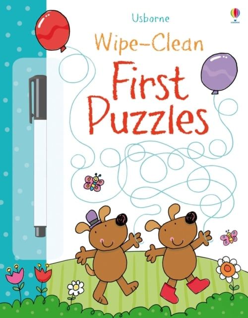  Wipe-Clean First Puzzles 