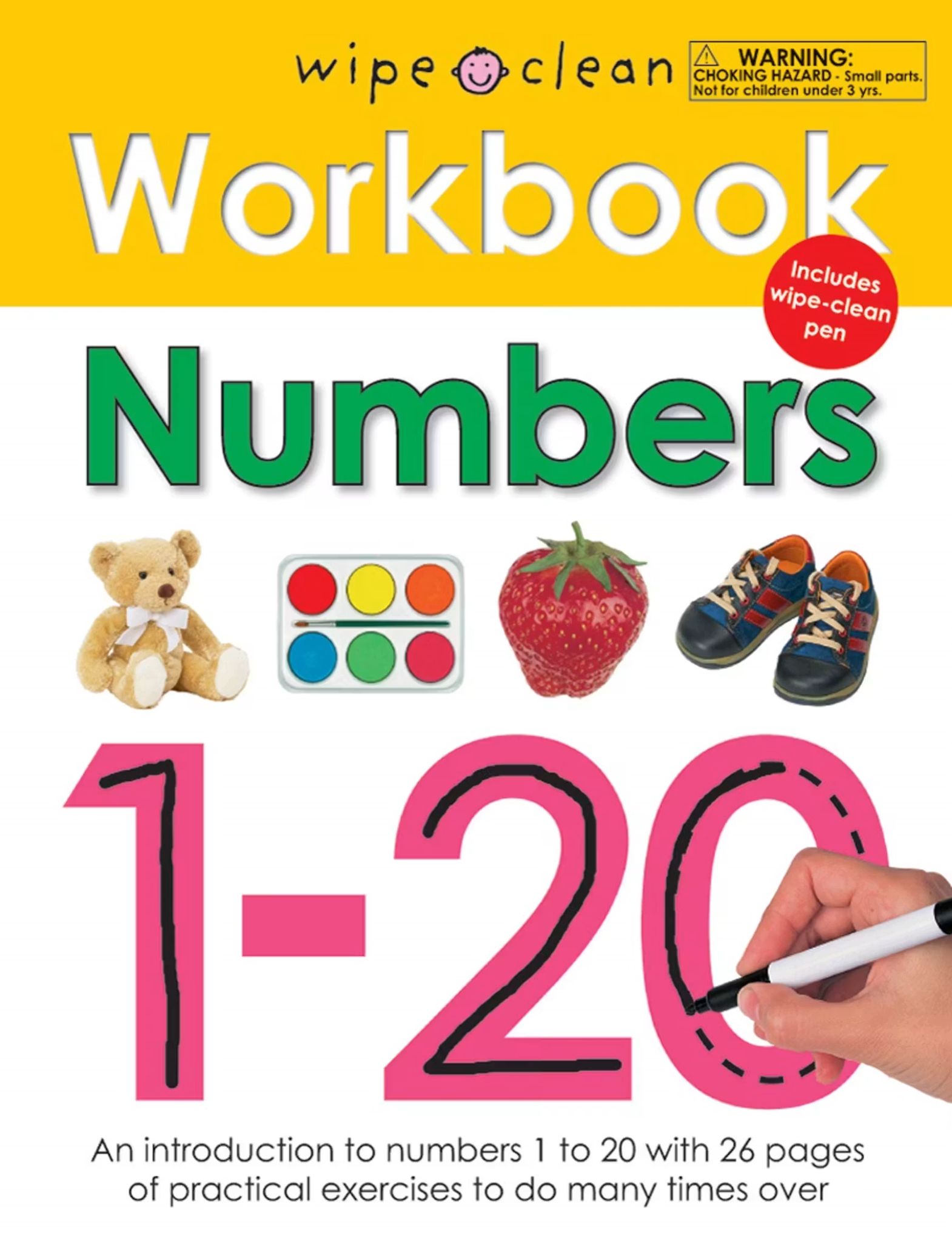  Wipe Clean Workbook Numbers 1-20 