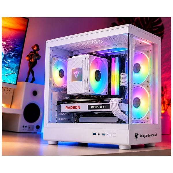 PC Gaming AMD Ryzen 5 5500 - RX 6500 XT 4GB - SSD NVMe 512GB - RAM 16GB