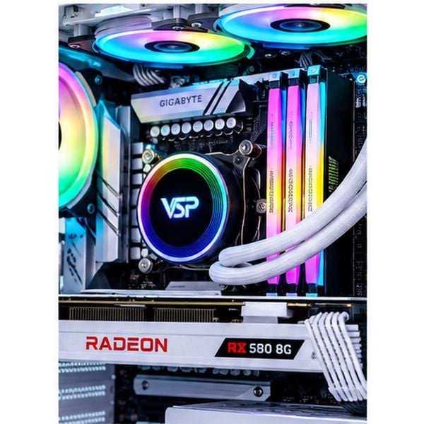 PC Gaming AMD Ryzen 5 5500 - RX 580 8GB - SSD NVMe 512GB - RAM 16GB
