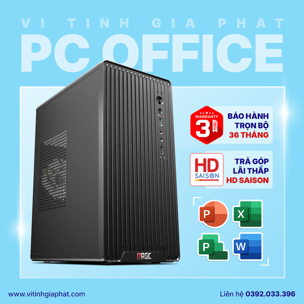PC văn phòng Gen 11 - i5 11400, SSD 512G, RAM 16G Chuyên Văn Phòng, Doanh Nghiệp