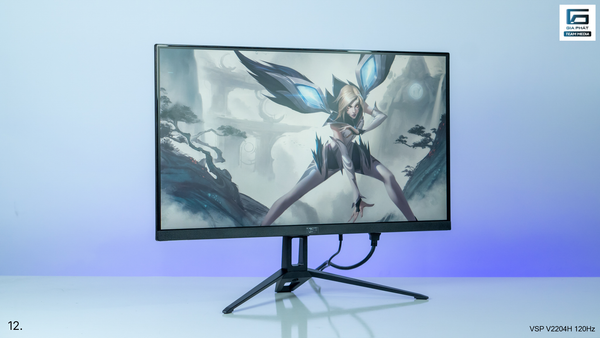 Màn hình phẳng VSP V2204H (21.5 inch, VA, FHD, 120Hz, 5ms) - Màu đen