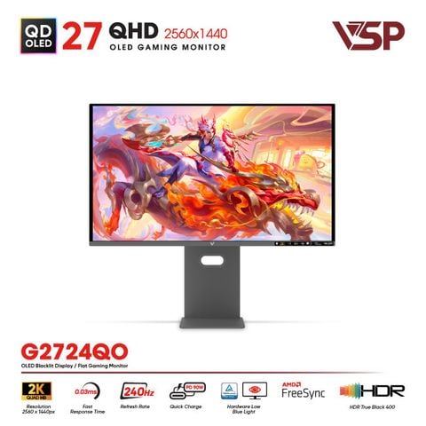 VSP QD-OLED Ai gaming Vision Pro G2724QO (27