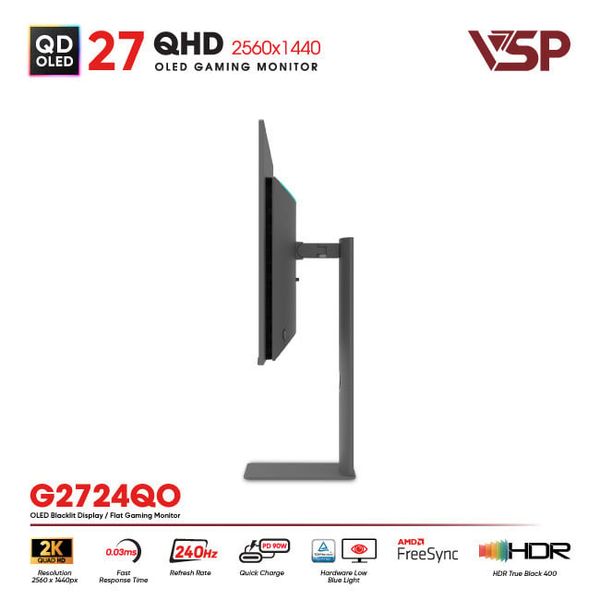 VSP QD-OLED Ai gaming Vision Pro G2724QO (27