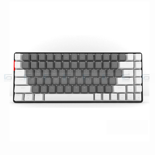Bàn phím chơi game cơ EDRA EK384 Triple Mode - Màu trắng xám