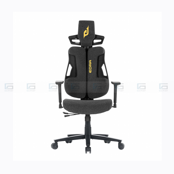 Ghế Gaming Fabric Cao Cấp EDRA Shadow X EGC2027 LUX - Màu đen