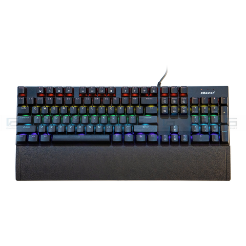 Bàn phím cơ Gaming eMaster EKM720BB - Màu đen