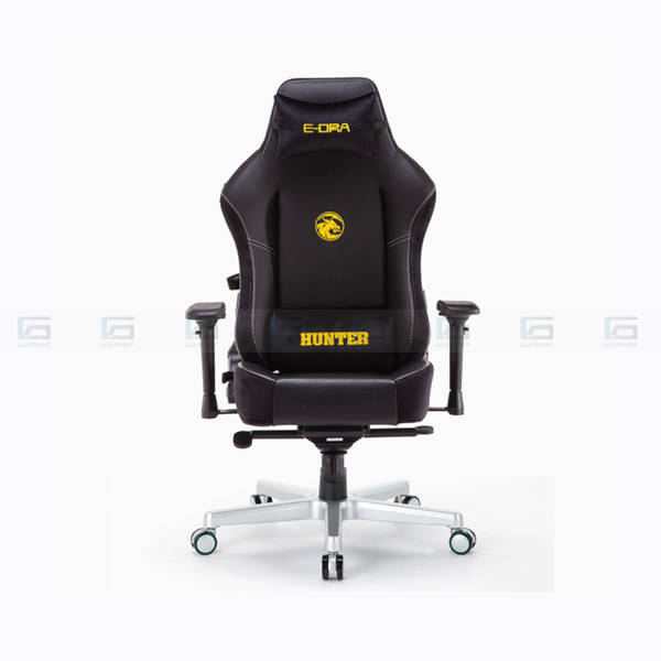 Ghế Gaming Da Cao Cấp PU EDRA Hunter EGC206 - Màu đen/đỏ/trắng
