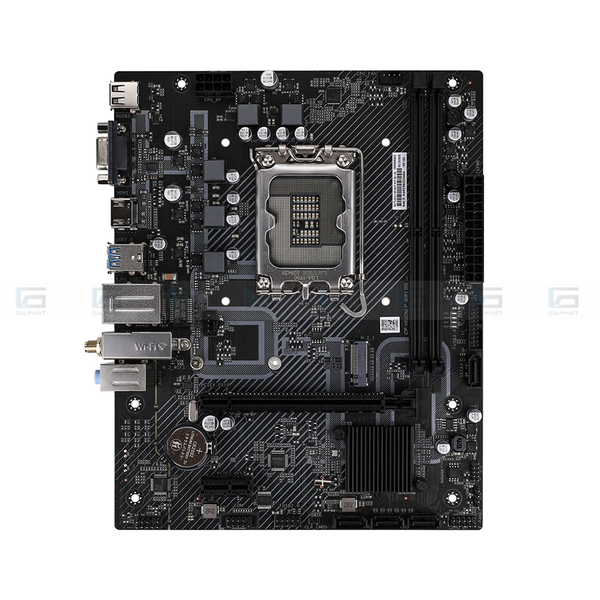 Bo mạch chủ Colorful BATTLE-AX H610M-P WIFI D5 V20 DDR5
