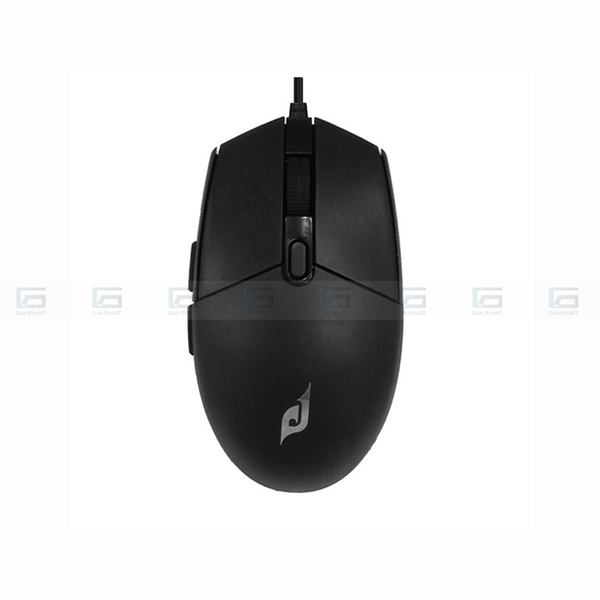 Chuột gaming có dây EDRA EM6102 LED 7 màu - Màu đen/trắng/hồng