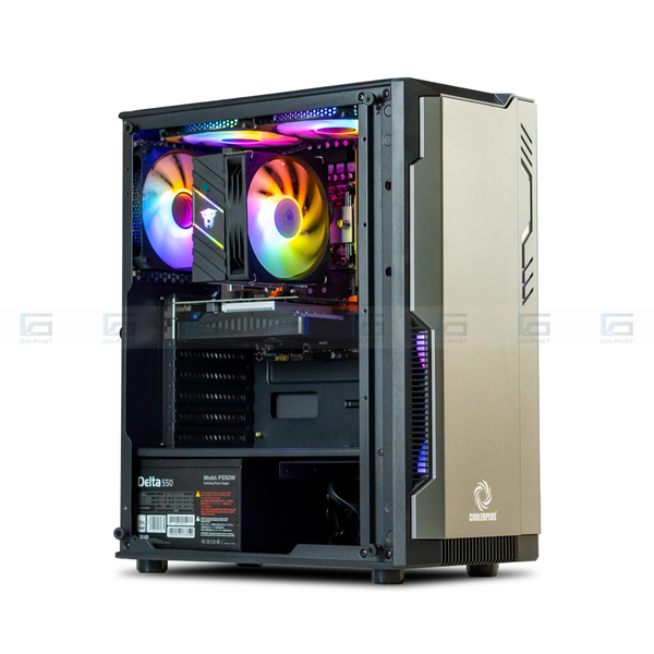 PC Gaming Gia Phát | Intel i5 12400F \ RX580 8G \ B760\ RAM 16GB\ NVME 256GB