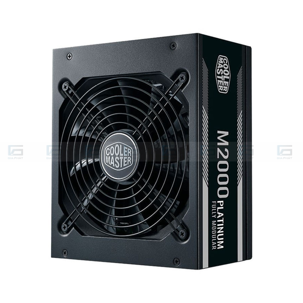 Bộ nguồn Cooler Master M2000 80 Plus Platinum 2000W - Màu đen