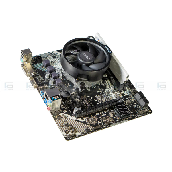 Combo Mainboard AMD B450M - Ryzen 5 5500 - Ram 16G/3200 - New Box