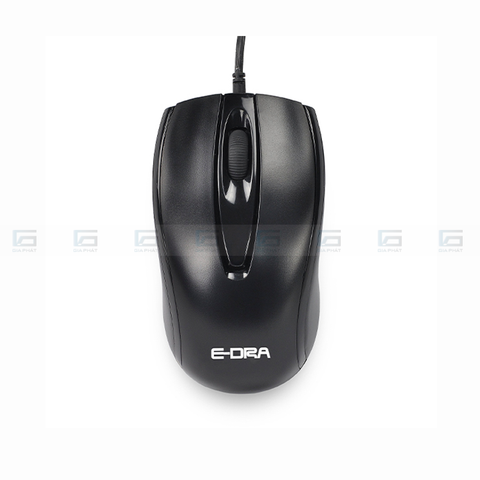 Chuột văn phòng có dây EDRA EM601v2 - Màu đen