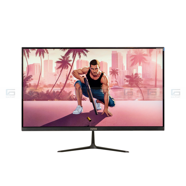 Yunsi Y250ZF Phẳng (24.5 inch, 100Hz, FHD, 1ms, VGA -HDMI) - Màu đen