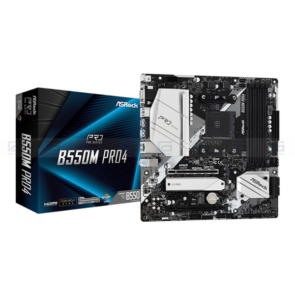 Bo mạch chủ AsRock B550M PRO4 M-ATX DDR4