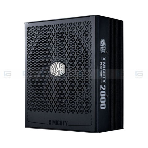 Bộ nguồn Cooler Master X Mighty 2000 80 Plus Platinum - Màu đen